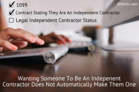 Employee or Independent Contractor